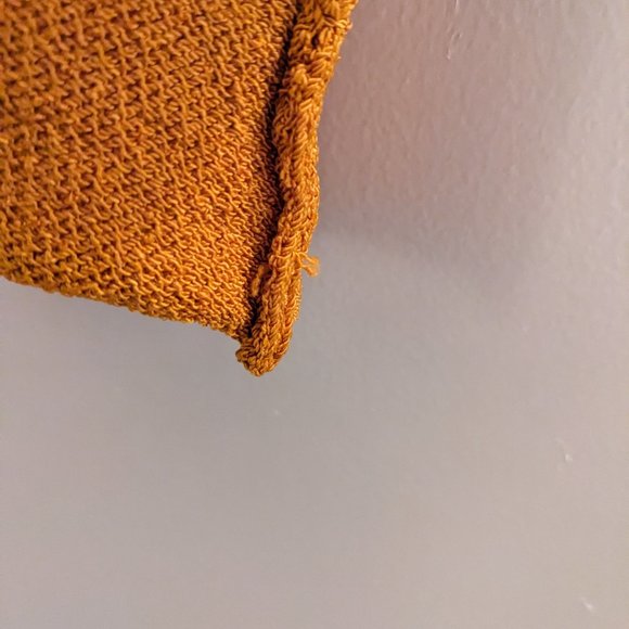 Skif International SKIFO Button Knit Cardigan Orange - Picture 9 of 13